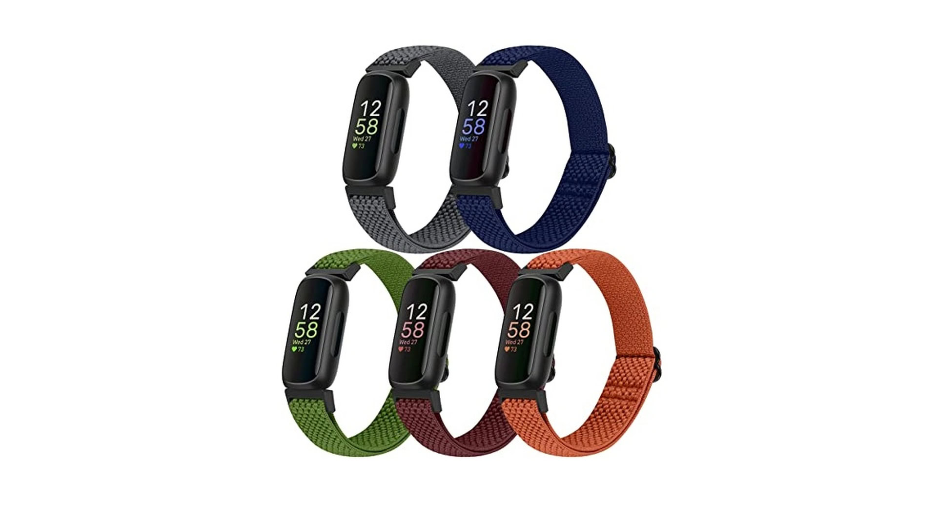 bcuckood elastic bands fitbit inspire 3