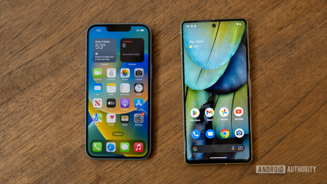 Google Pixel 7 vs iPhone 14: Which should you buy? - Android Authority
