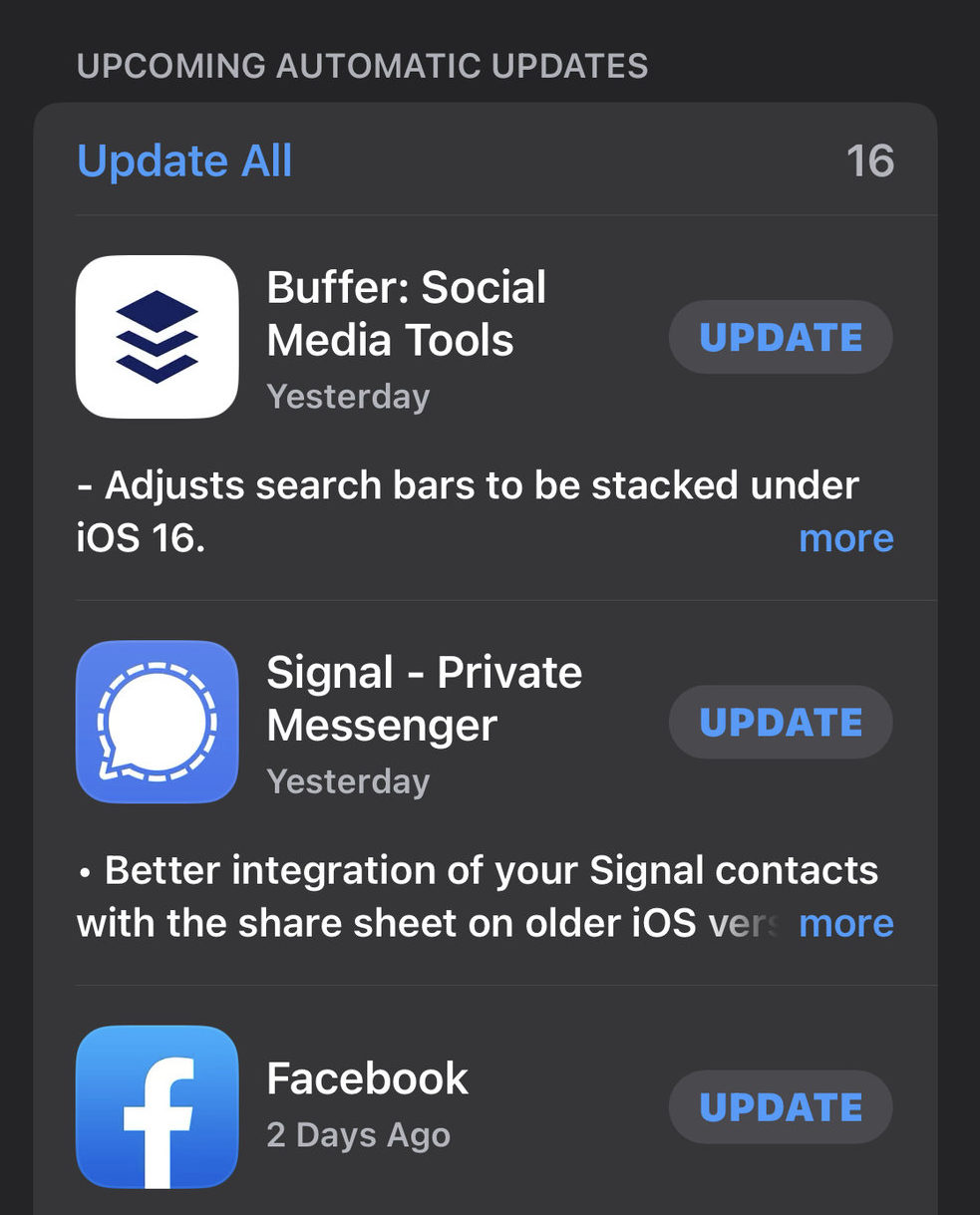 ios pending app updates stay safe online