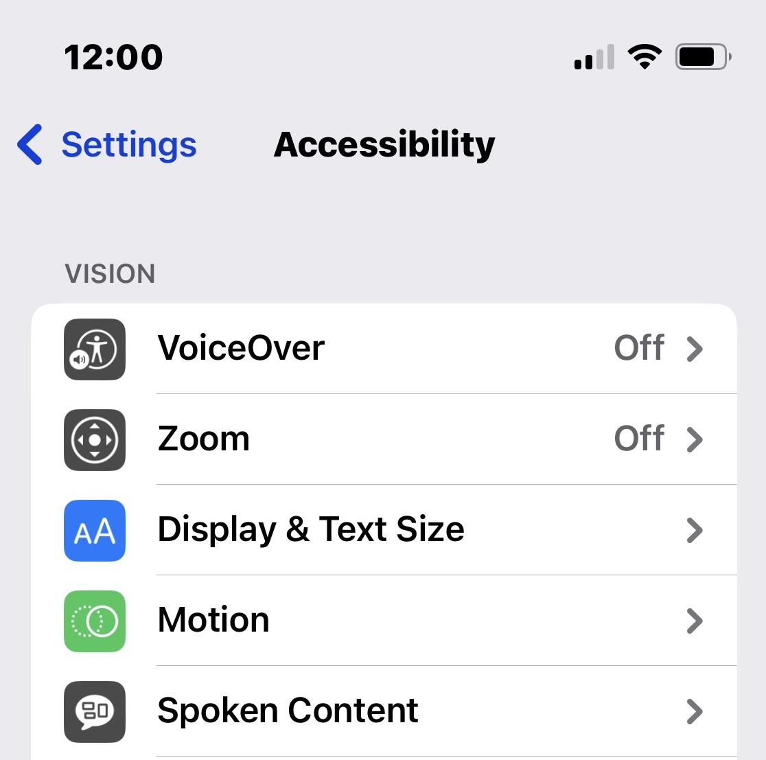 iphone accessibility zoom enable