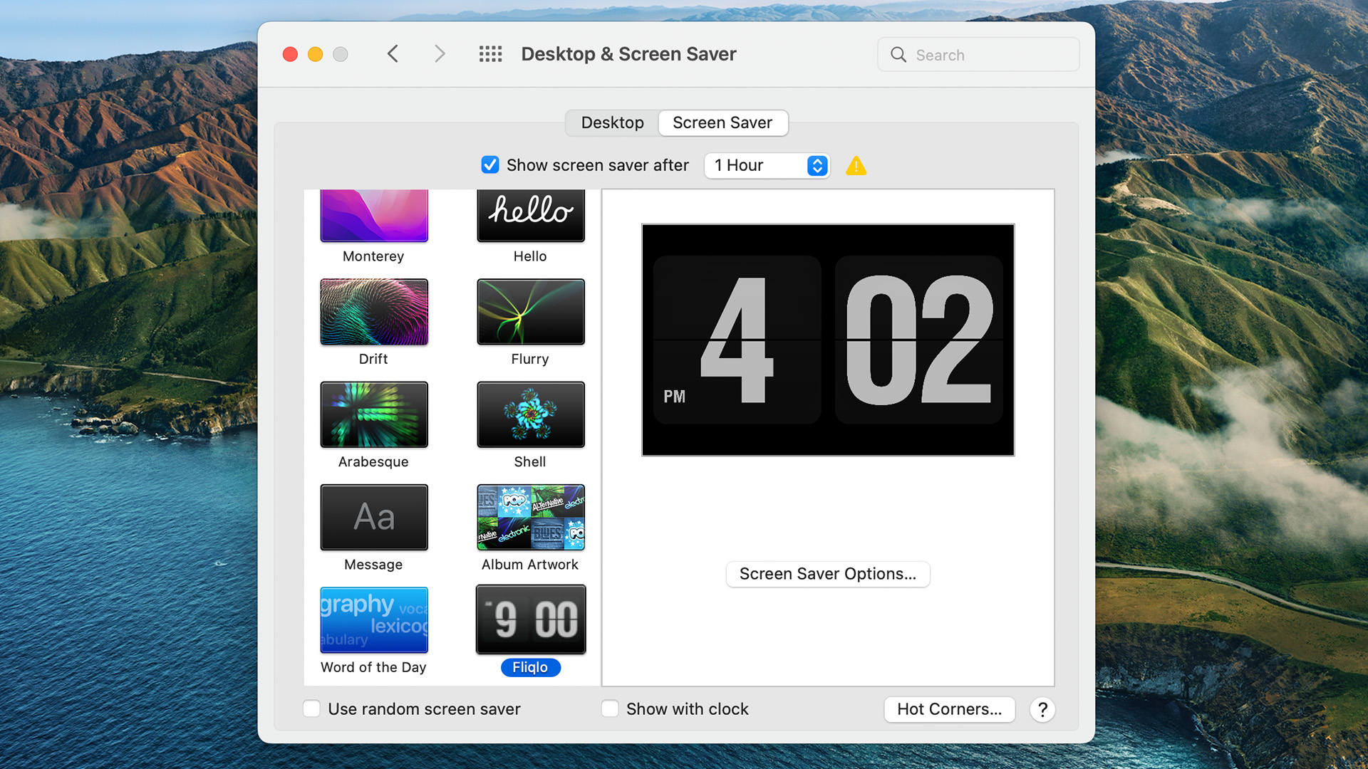 macOS screensaver 1