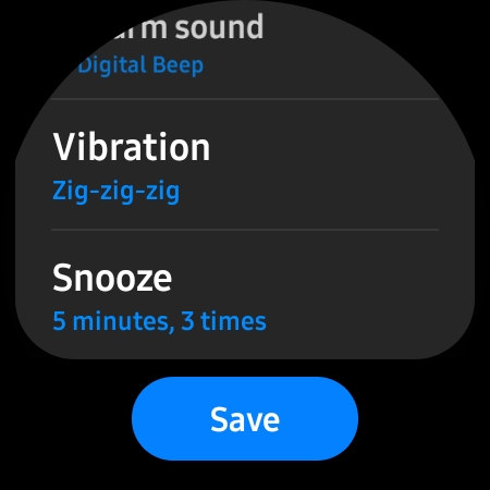 samsung galaxy watch how to set alarms 6