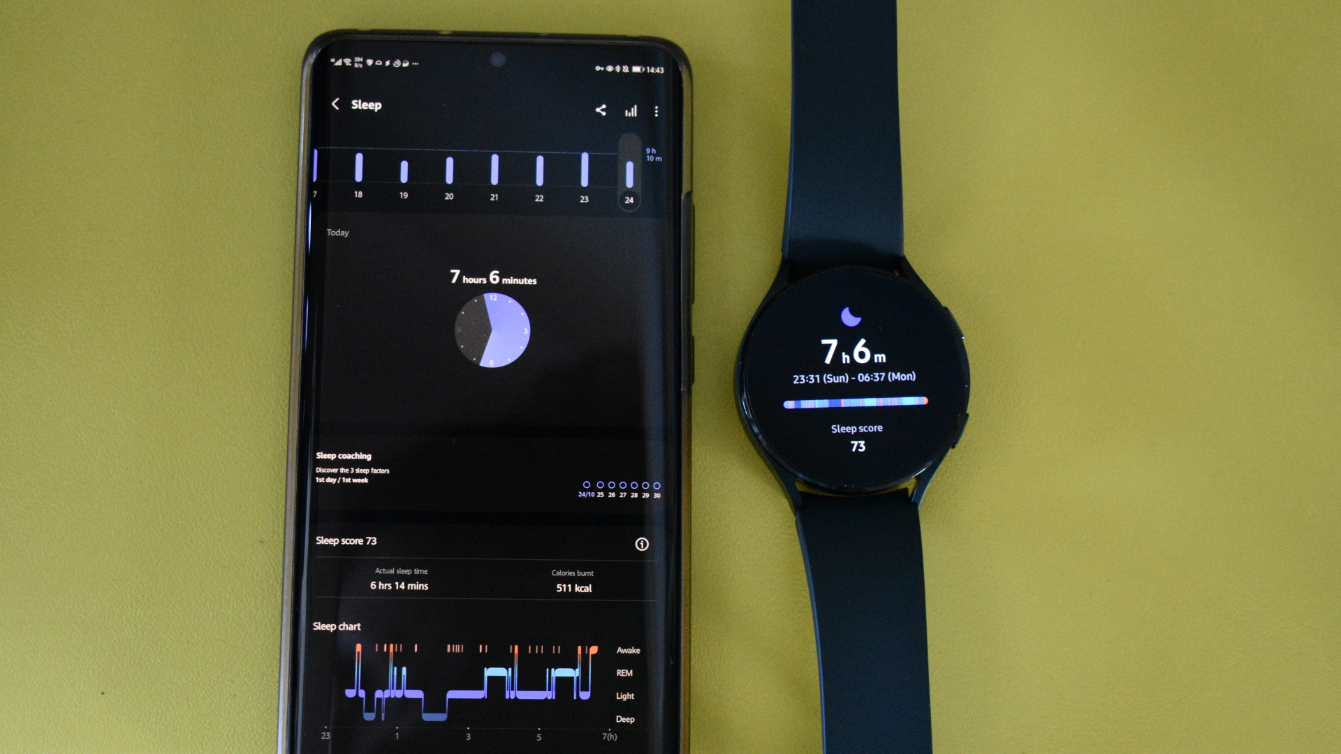 How to Track Sleep on Galaxy Watch 5  
