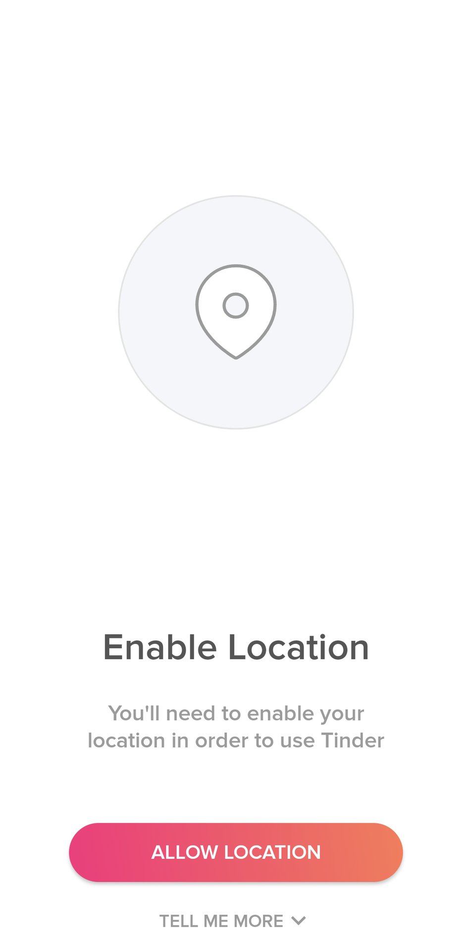 11 Enable location on Tinder