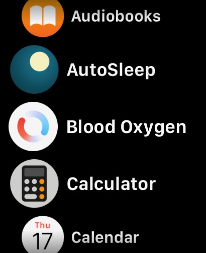 Apple Watch Blood Oxygen App