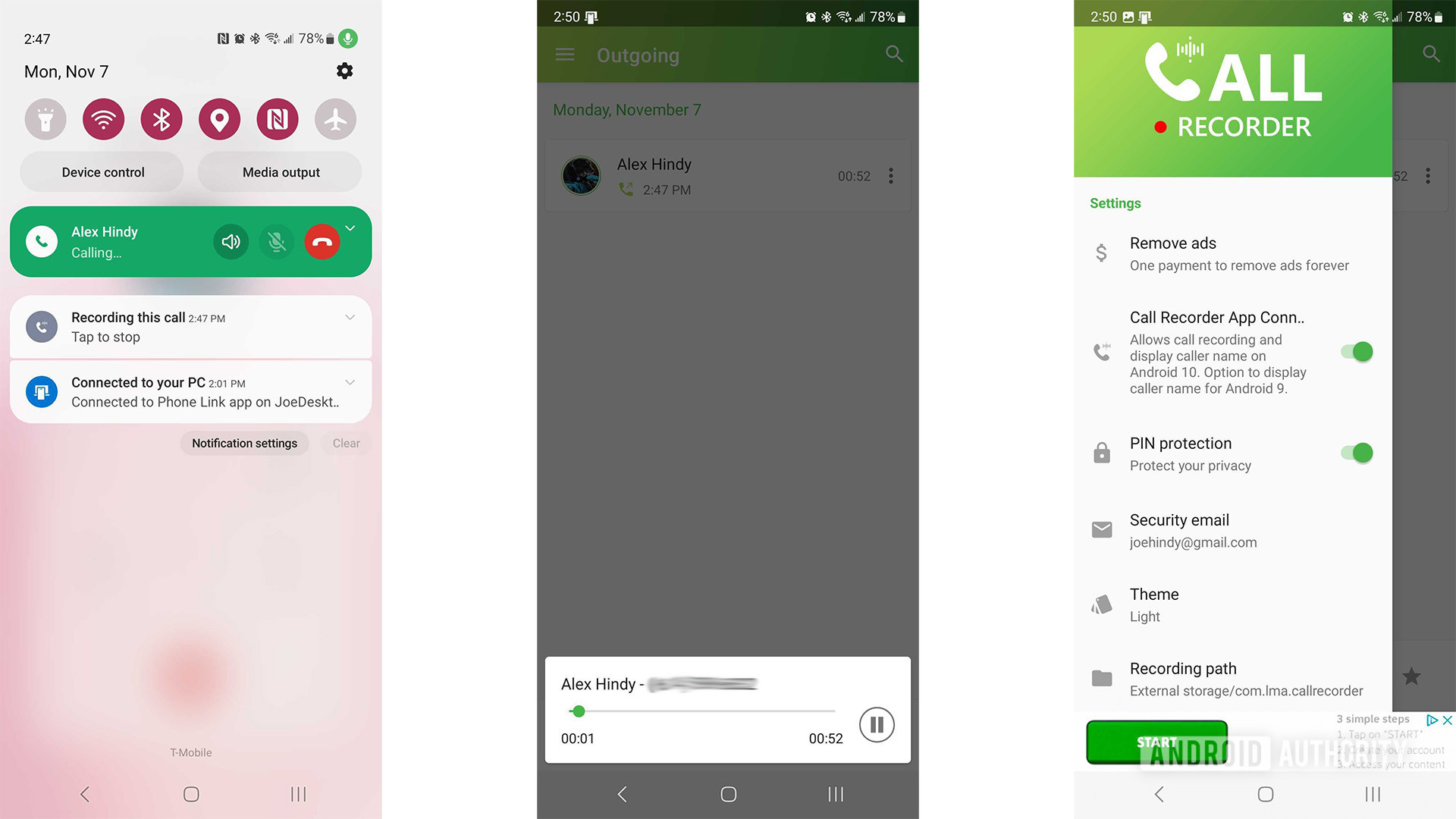 Call Recorder Lucky Mobile Apps screenshot 2022