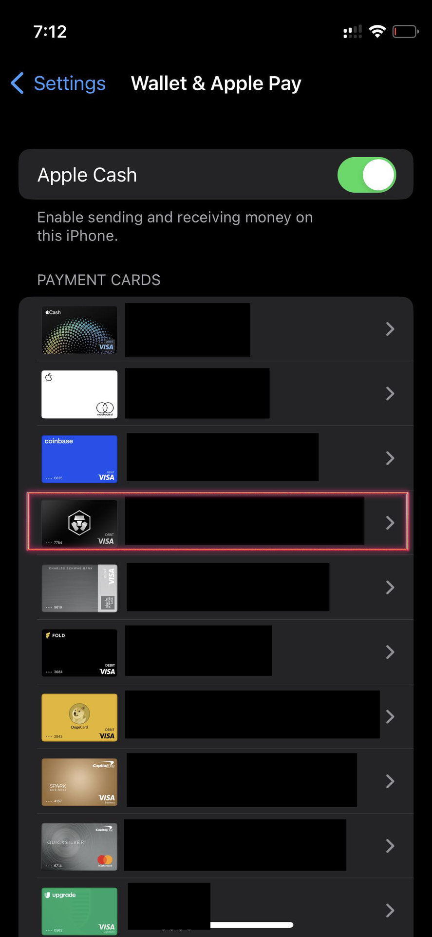 Change Apple Pay address on iPhone 2