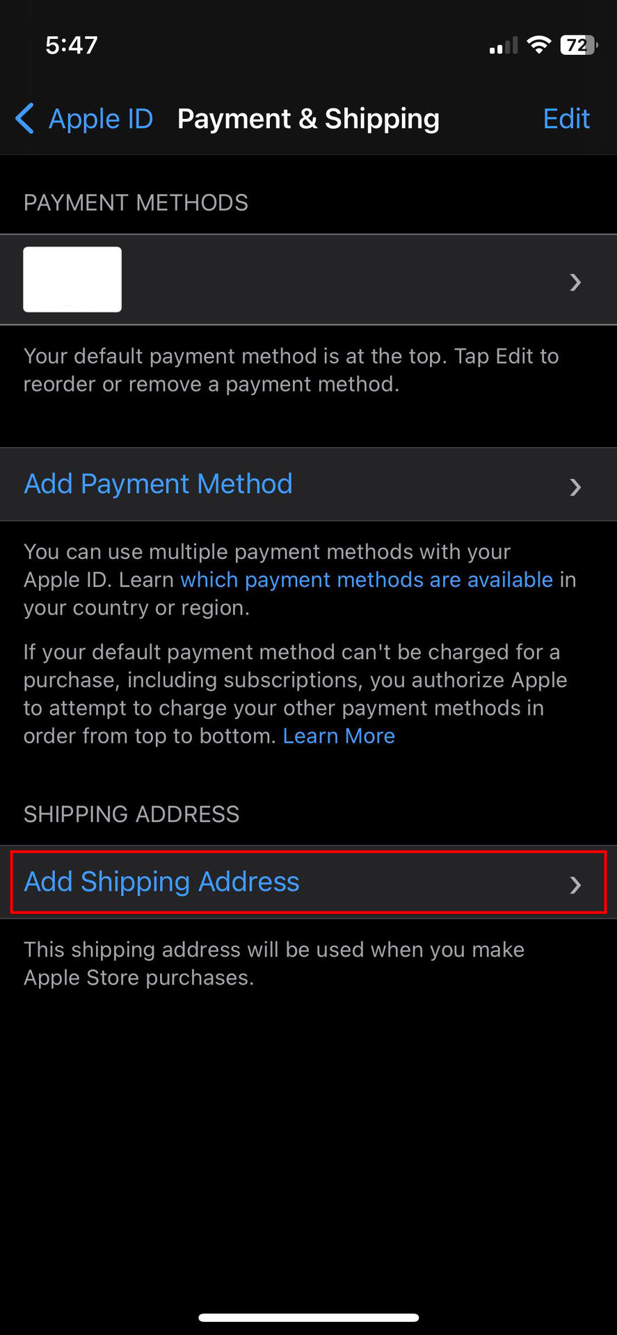 Change your Apple ID address on iPhone 6