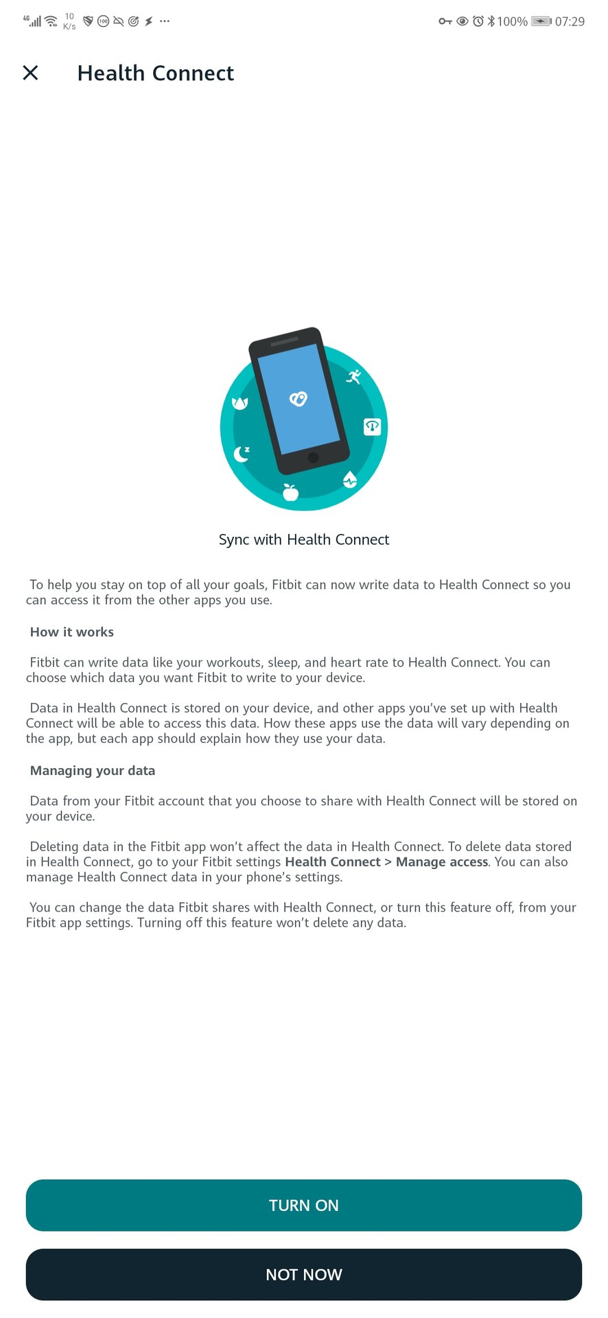 Fitbit Health Connect 4