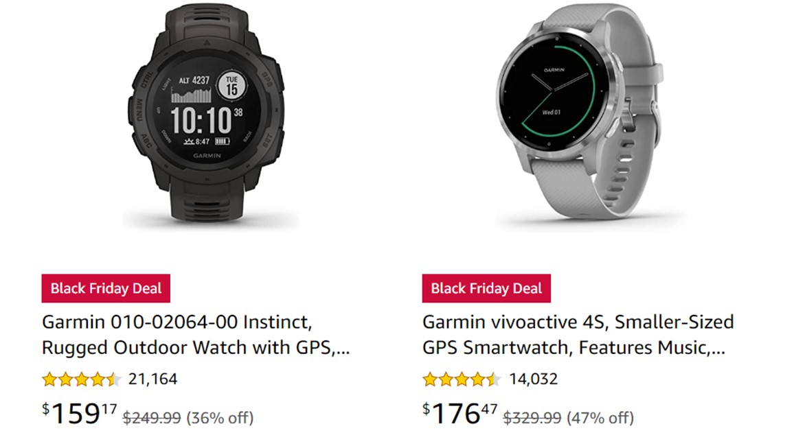 A few of these Garmin Black Friday deals are just amazing