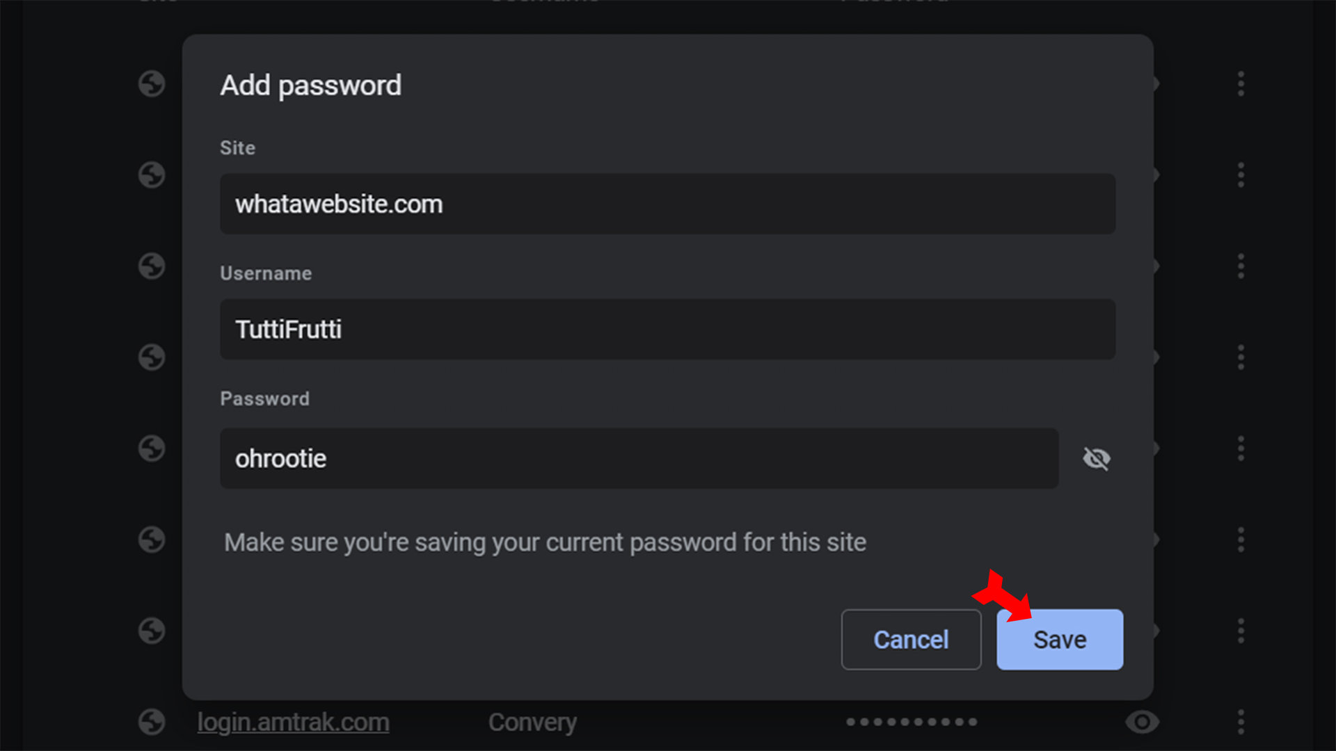 Google Password Manager Chrome Password Manager Save Password