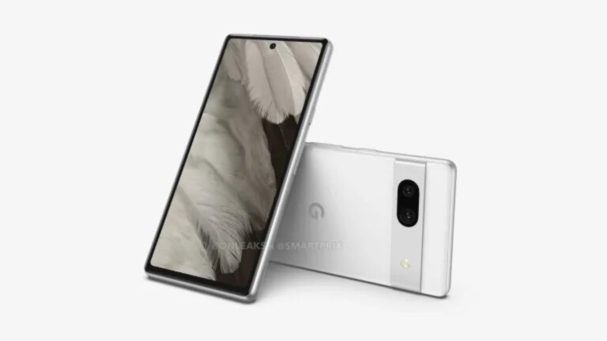 Representación de Google Pixel 7a