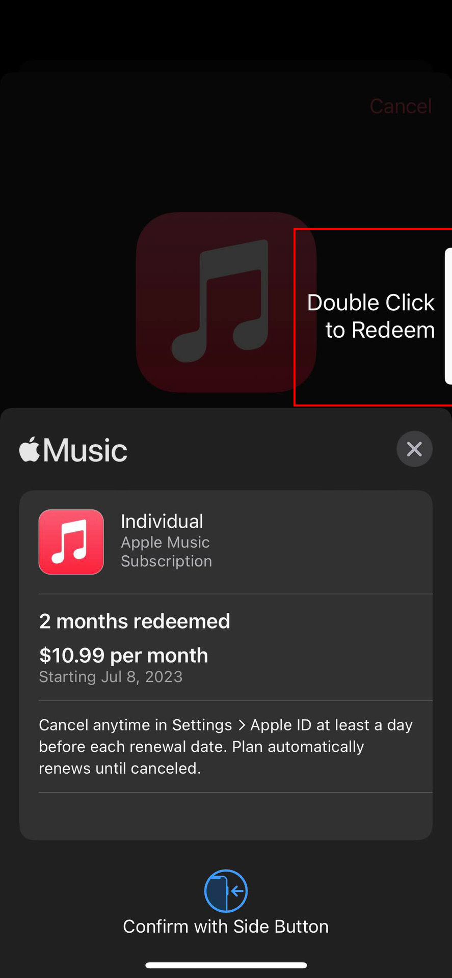 How to redeem free Apple Music from Shazam 4