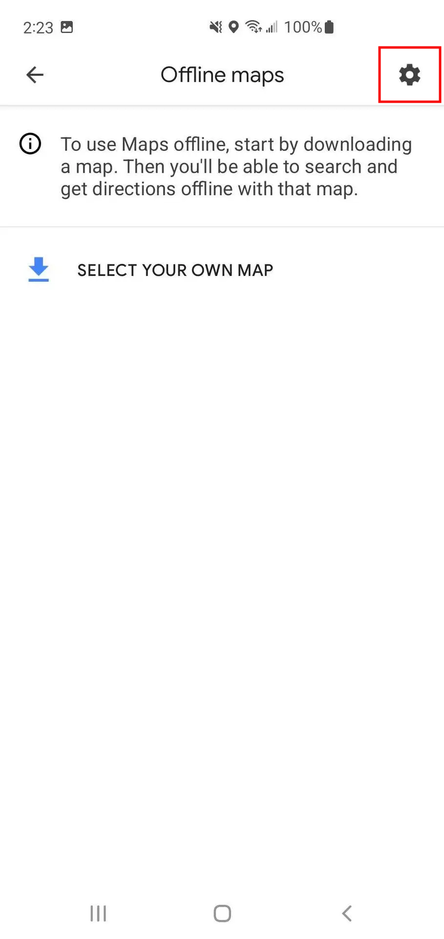 How to store offline Google Maps areas in SD card 2