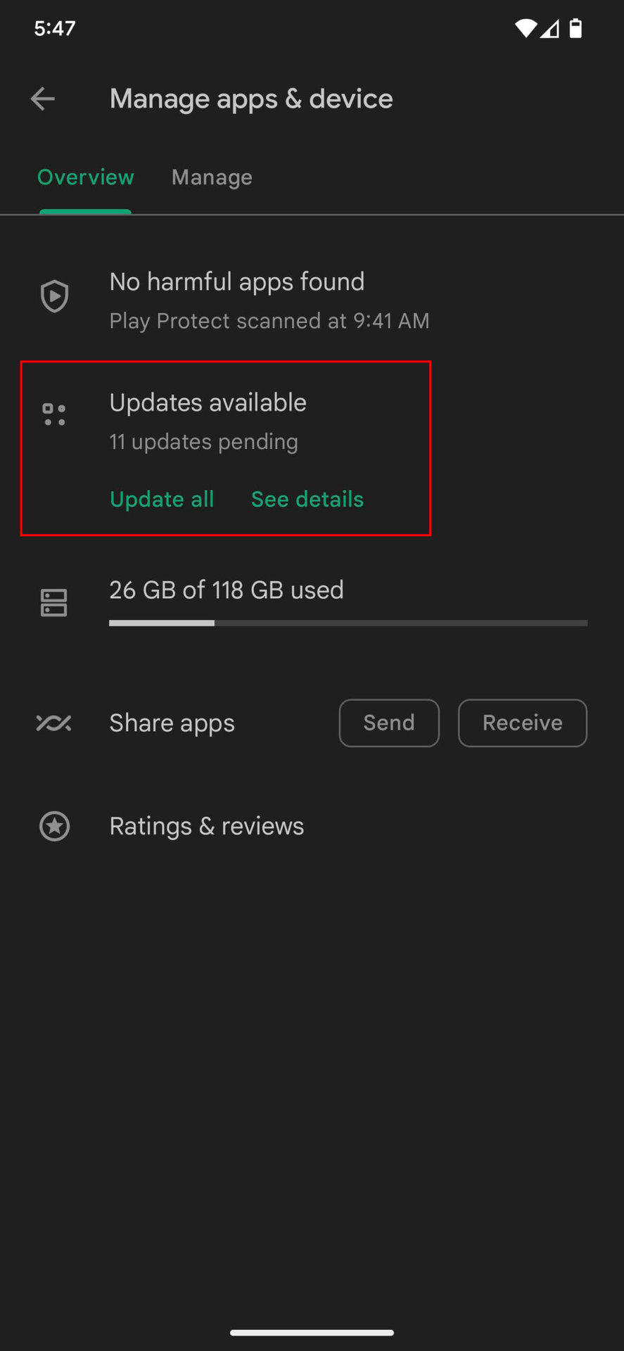 How to update Android apps 3