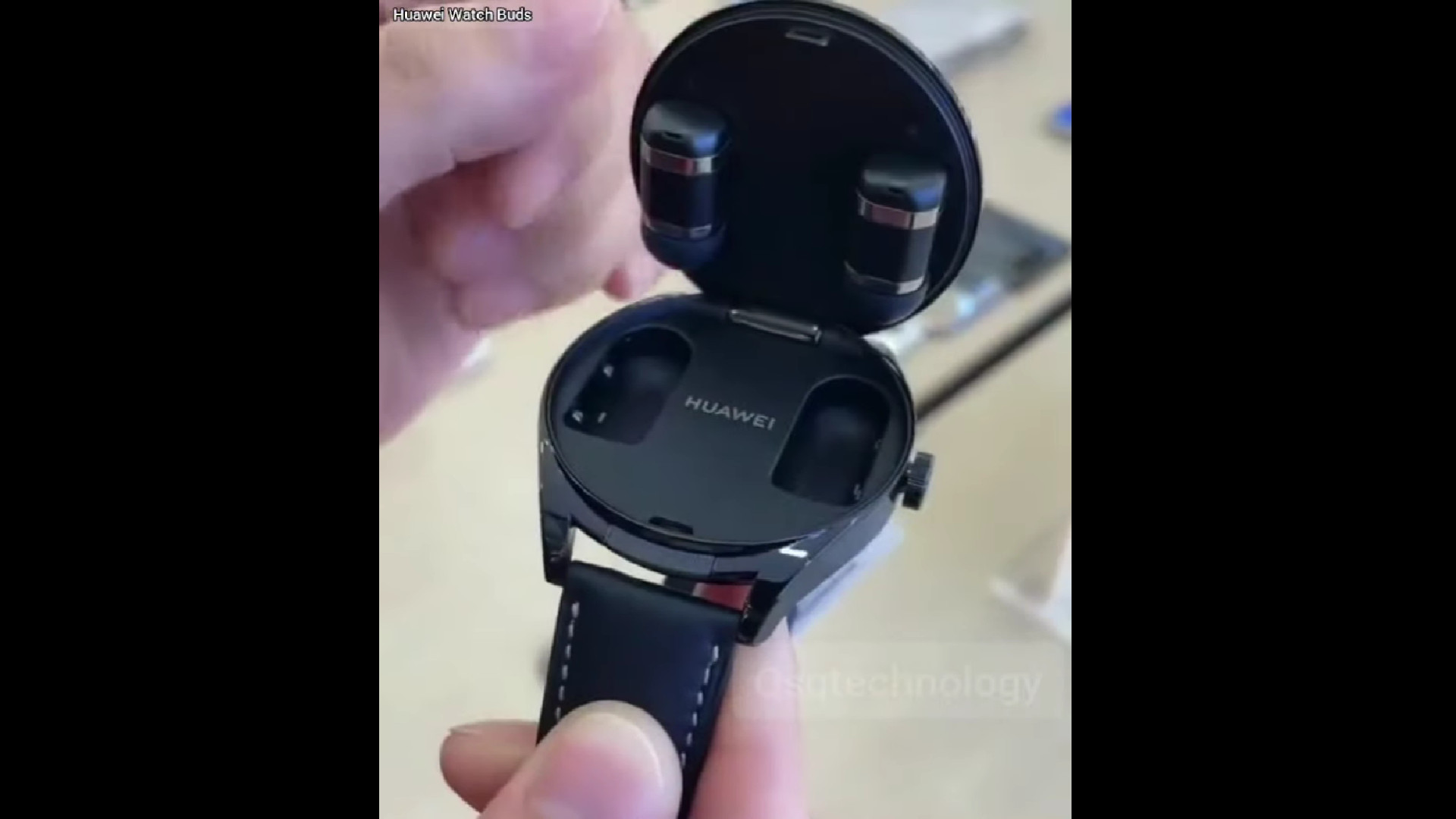 This upcoming smartwatch helps you to retailer your earbuds inside of (Up to this point: Delayed) thumbnail