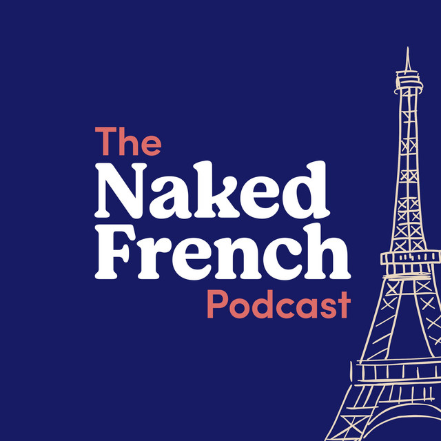 The Naked French Podcast logo.