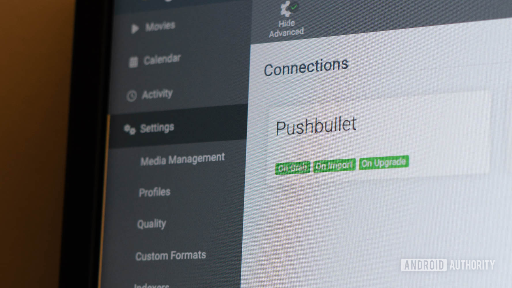 Pushbullet API integration