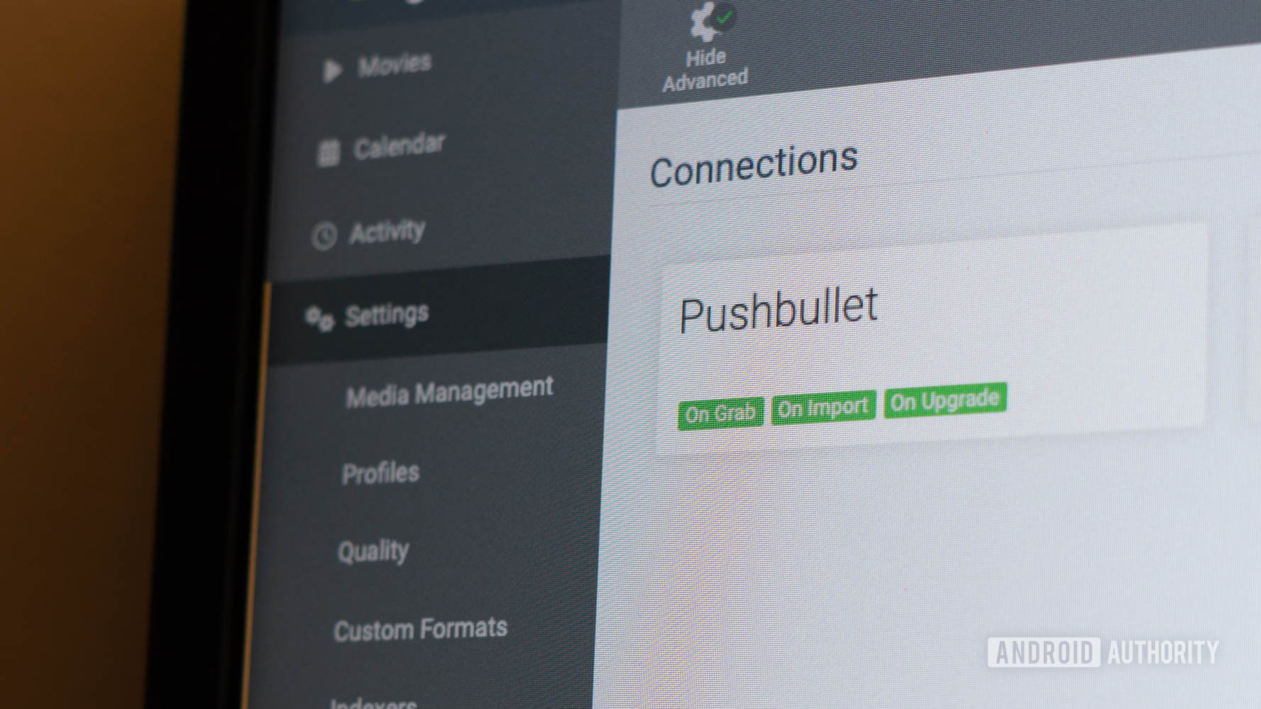 Pushbullet API integration