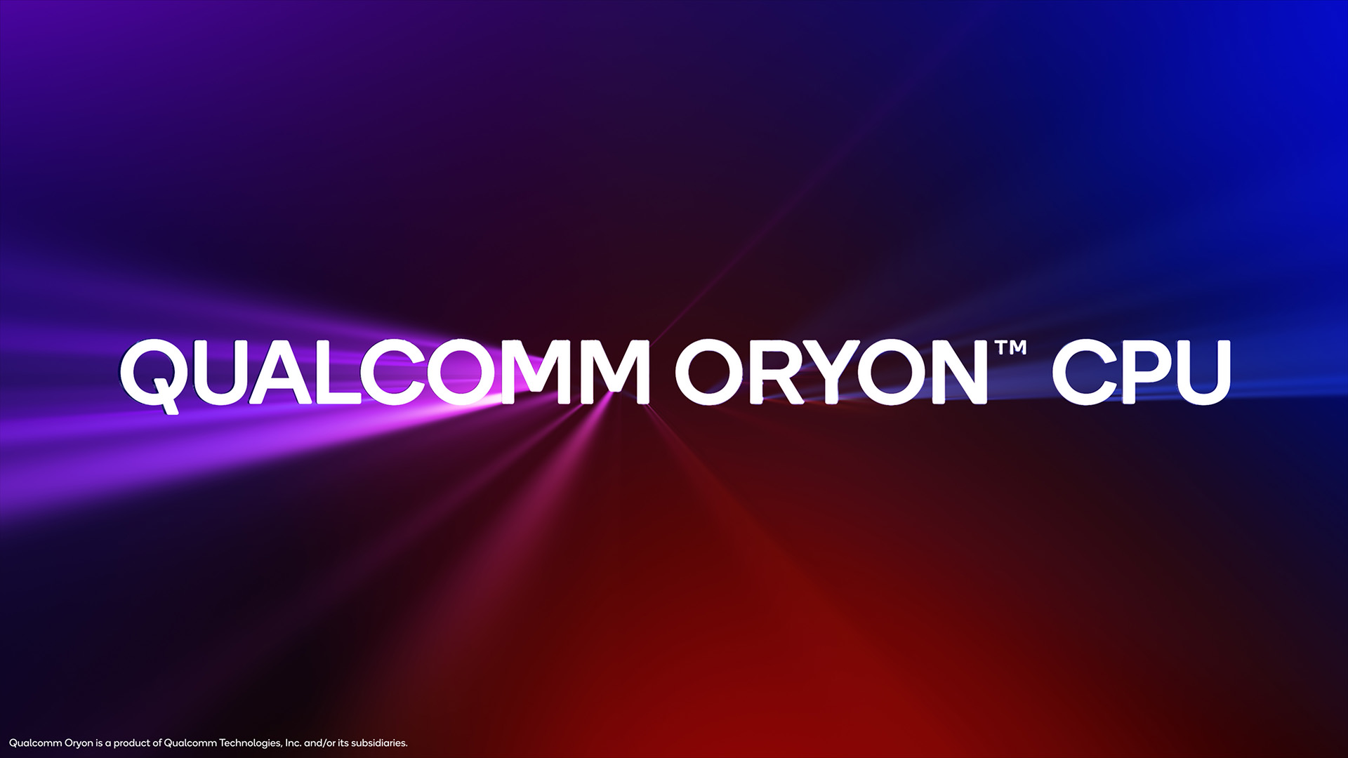 Qualcomm Oryon CPU