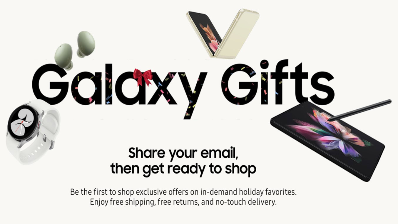 Samsung Black Friday Galaxy Gifts Image