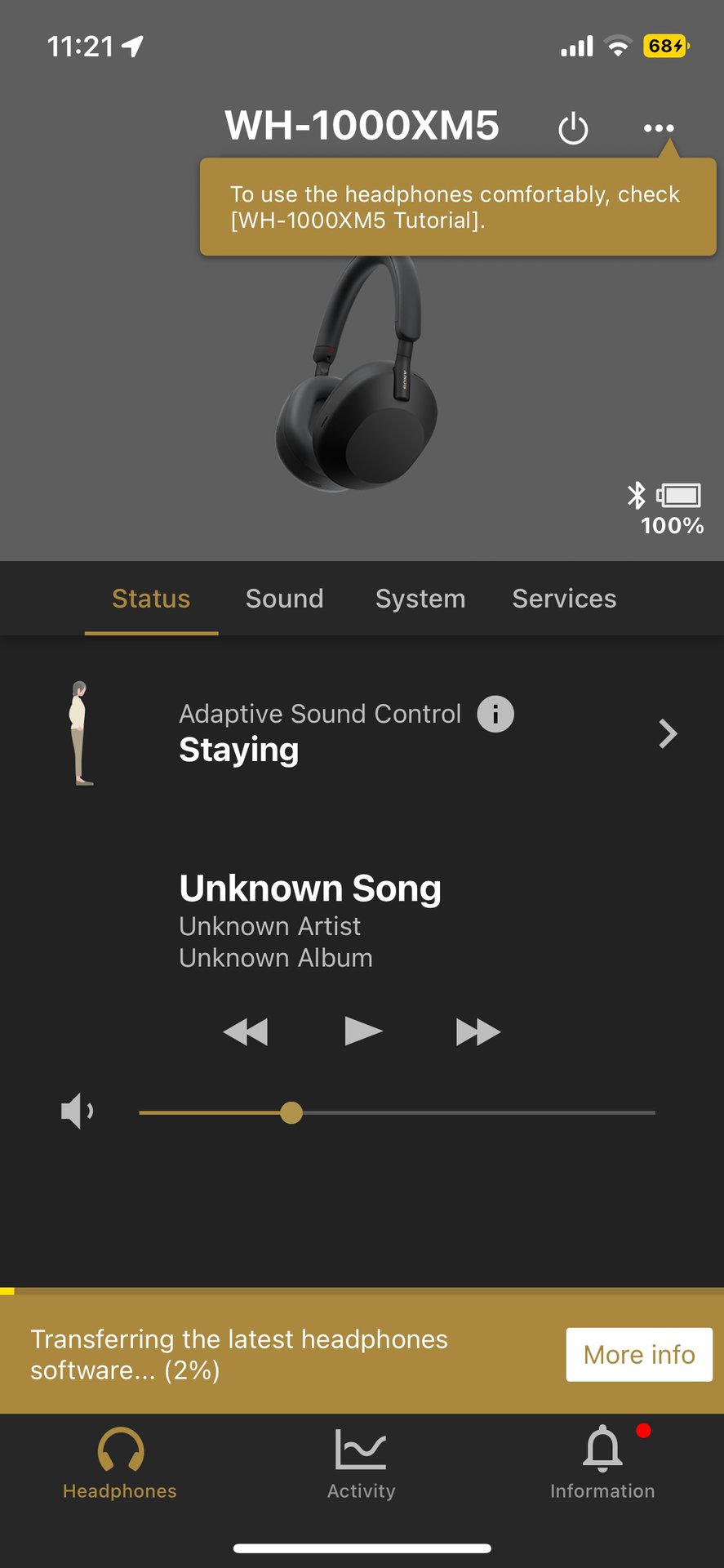 Sony Headphones connect app 2