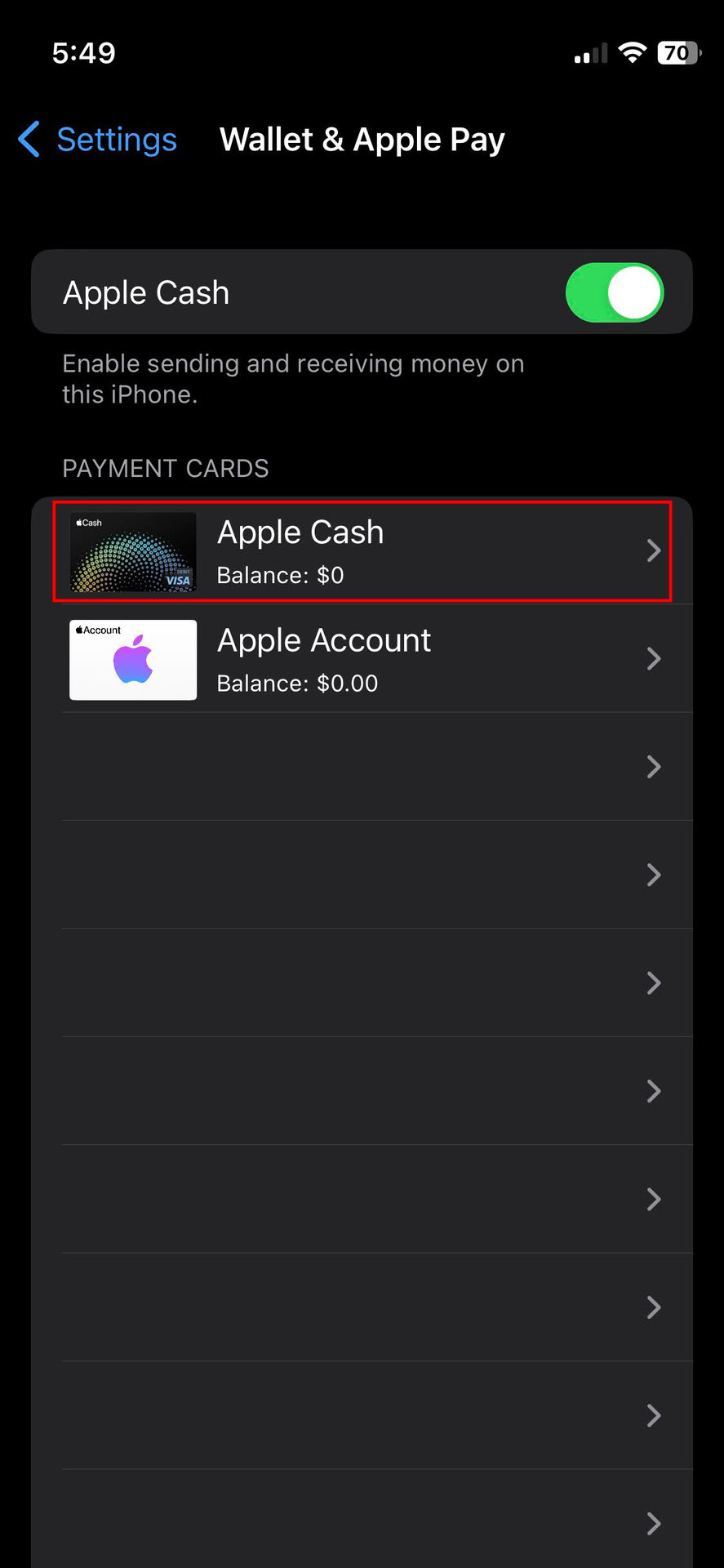 Update your Apple Pay address on iPhone 2