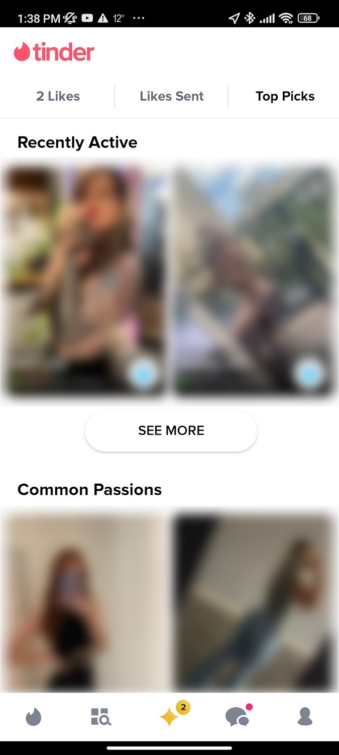 check out your top picks Tinder