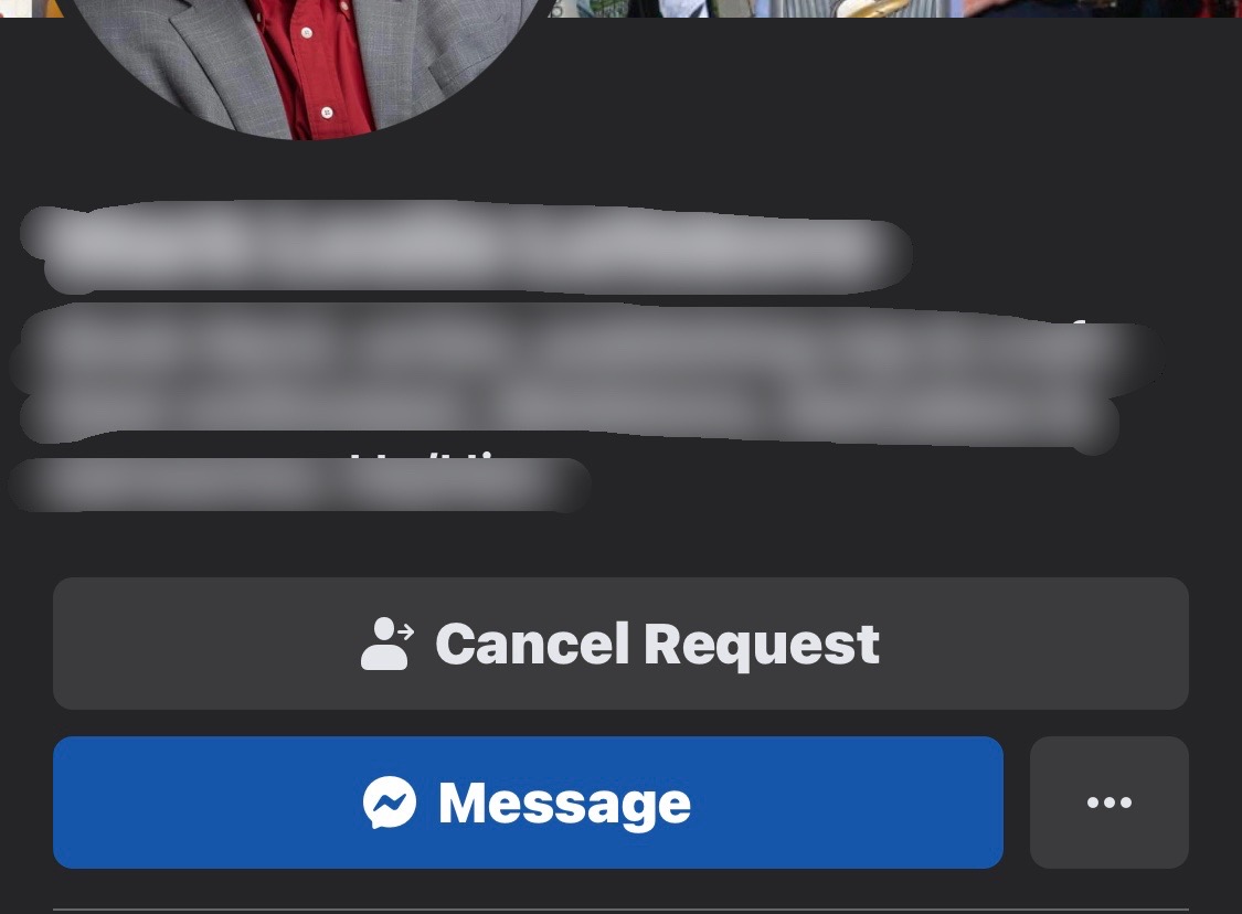 facebook app cancel friend request