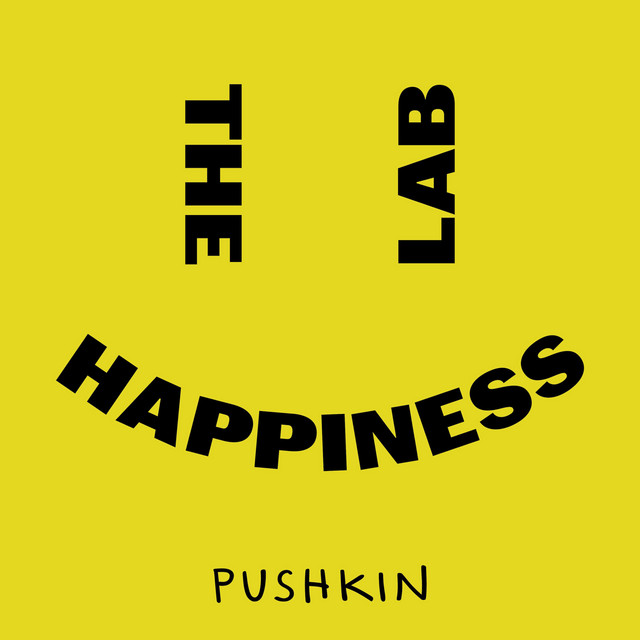 The logo of The Happiness Lab podcast.