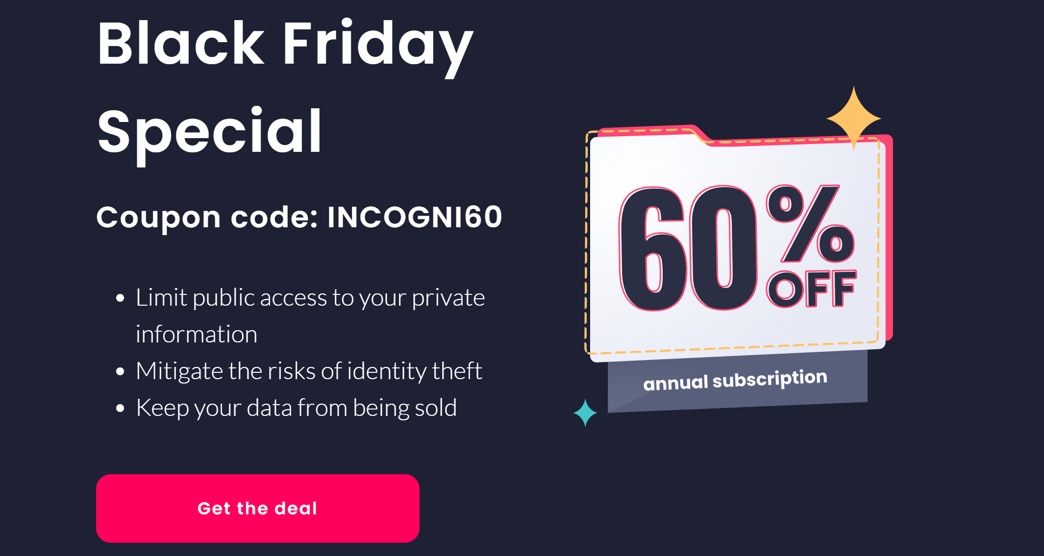 incogni black friday deal