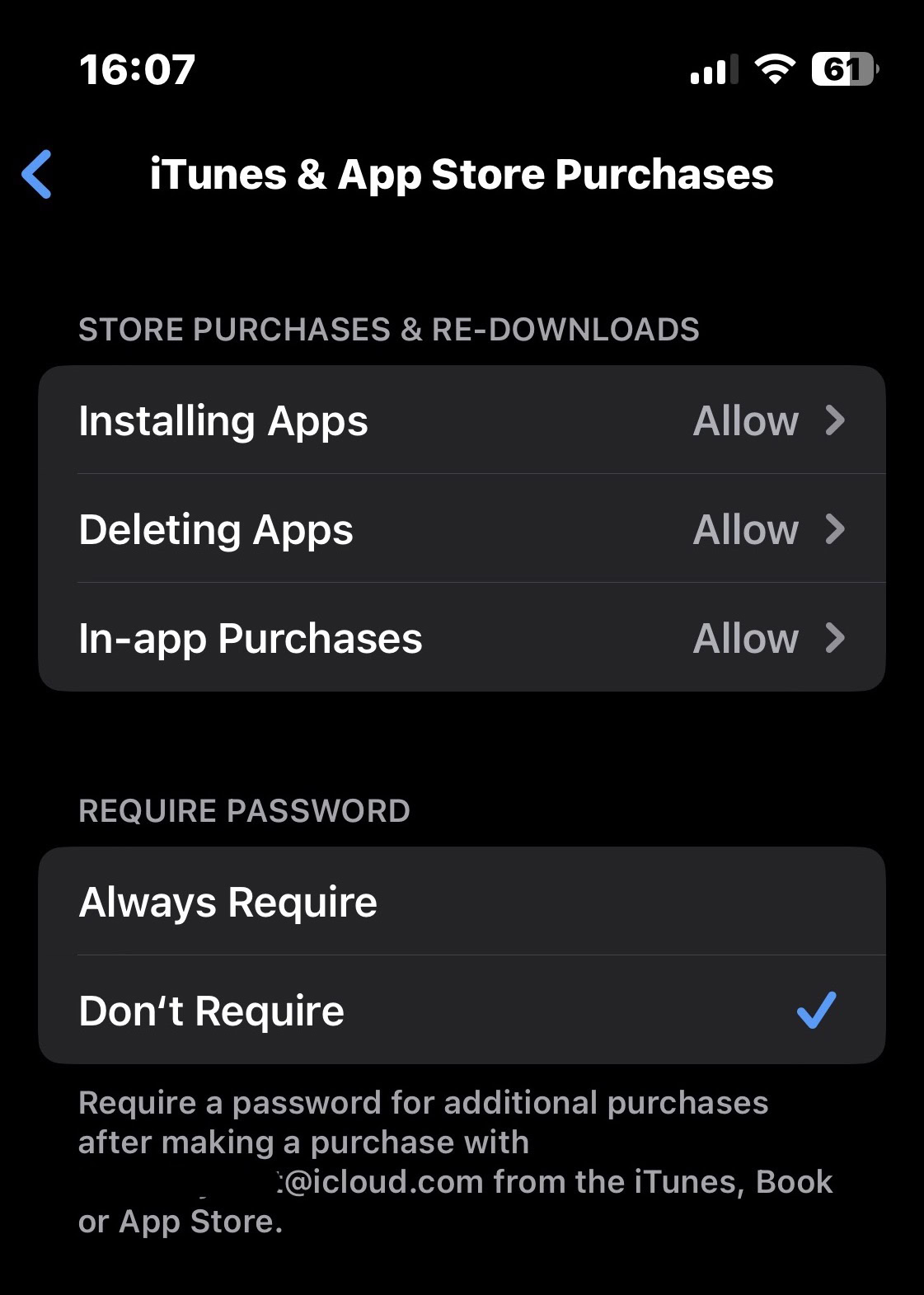 iphone itunes restrictions options parental controls