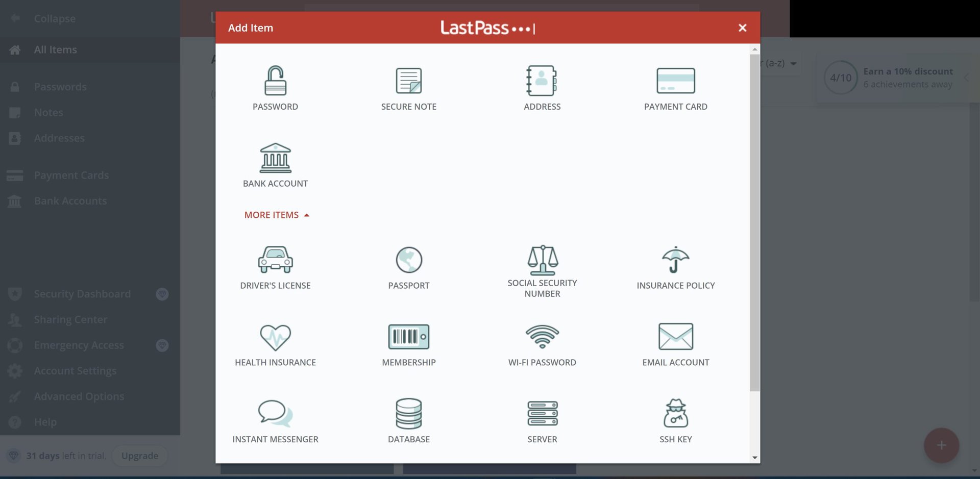 lastpass manually save passwords