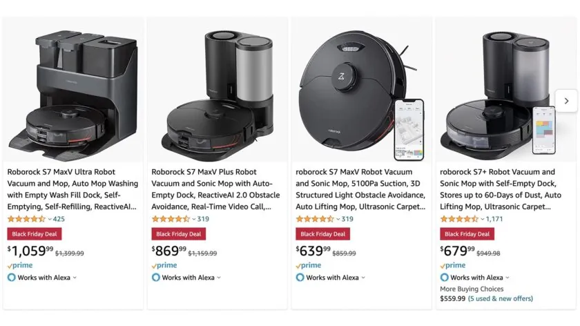 Save up to 44% in Roborock’s Black Friday deals