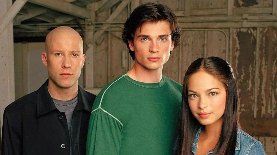 The cast of Smallville