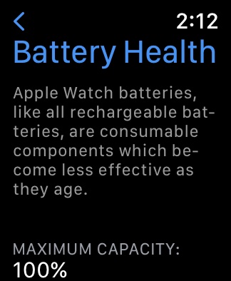 Apple Watch Maximum Capacity