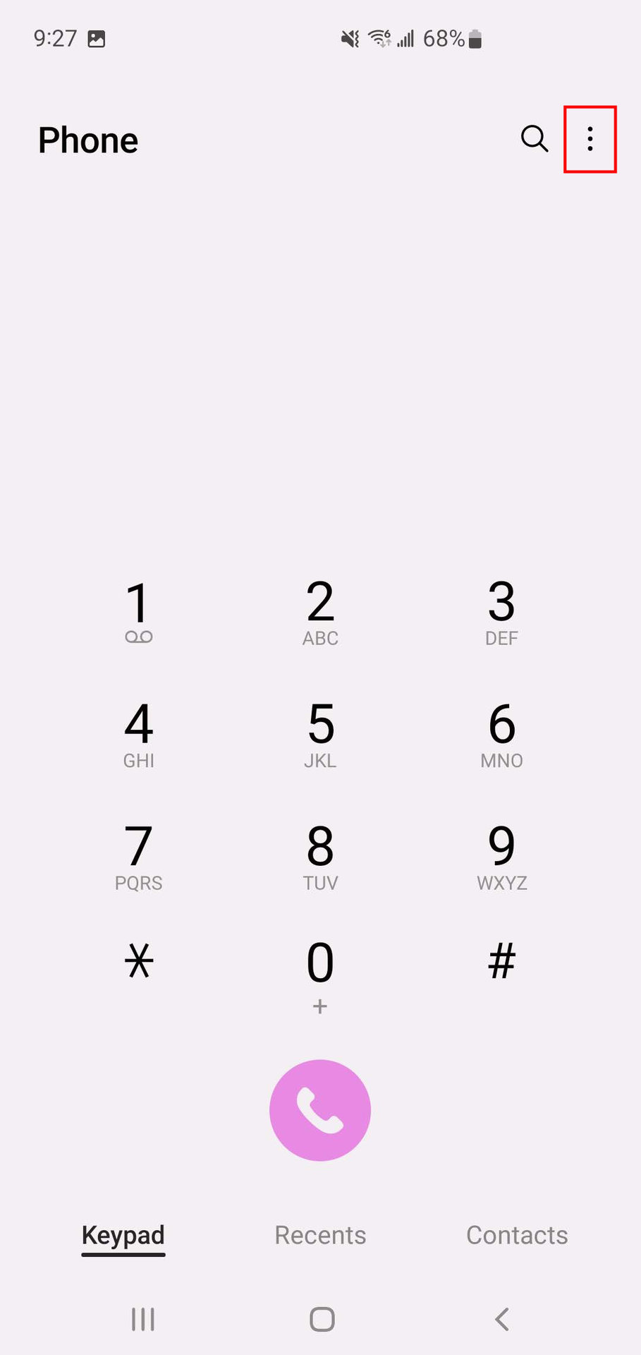 Block a phone number from the Samsung Phone app 1