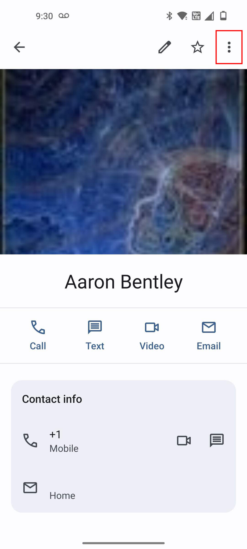 Block a phone number on OnePlus using the Contacts section from the Phone app 2