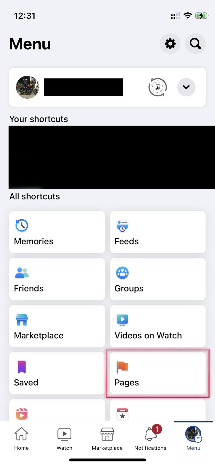 Checking Facebook Drafts on iOS 1