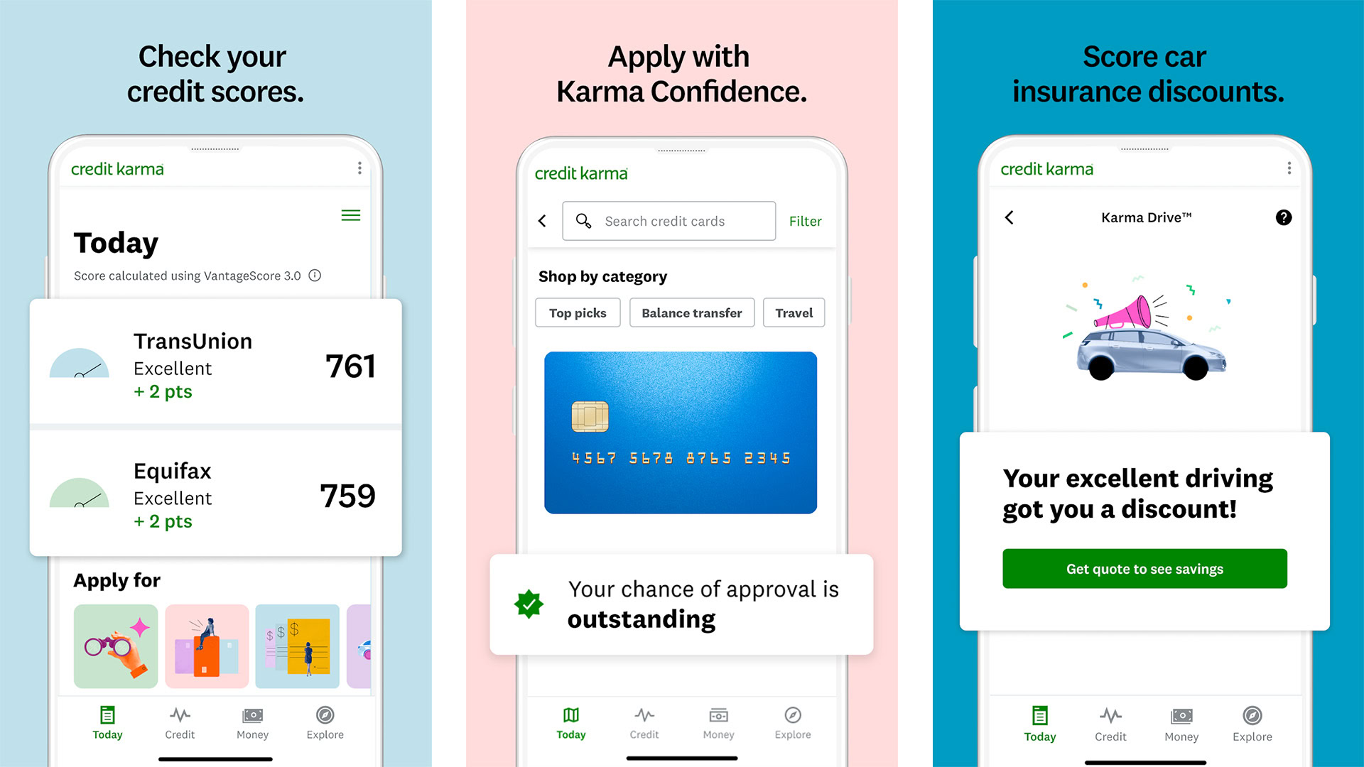 Credit Karma screenshot 2022