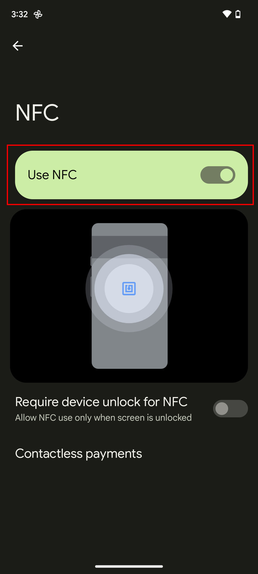 How to activate NFC on Android 4