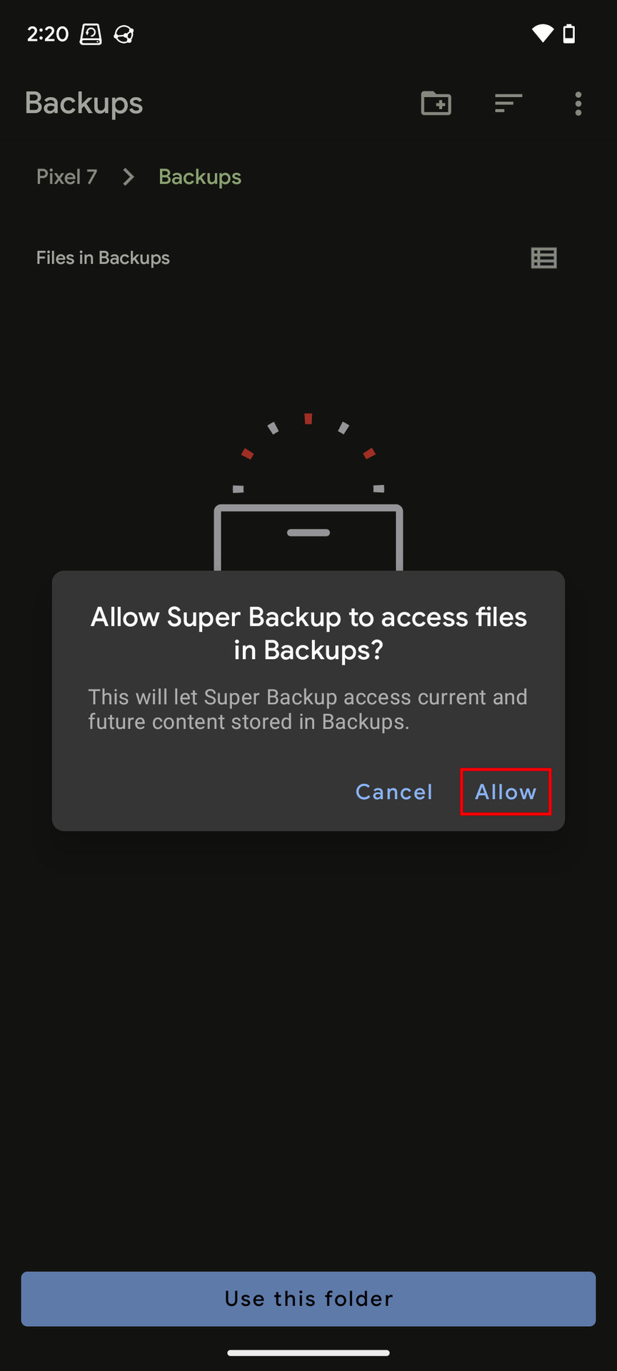 How to backup Android using Super Backup Restore 2