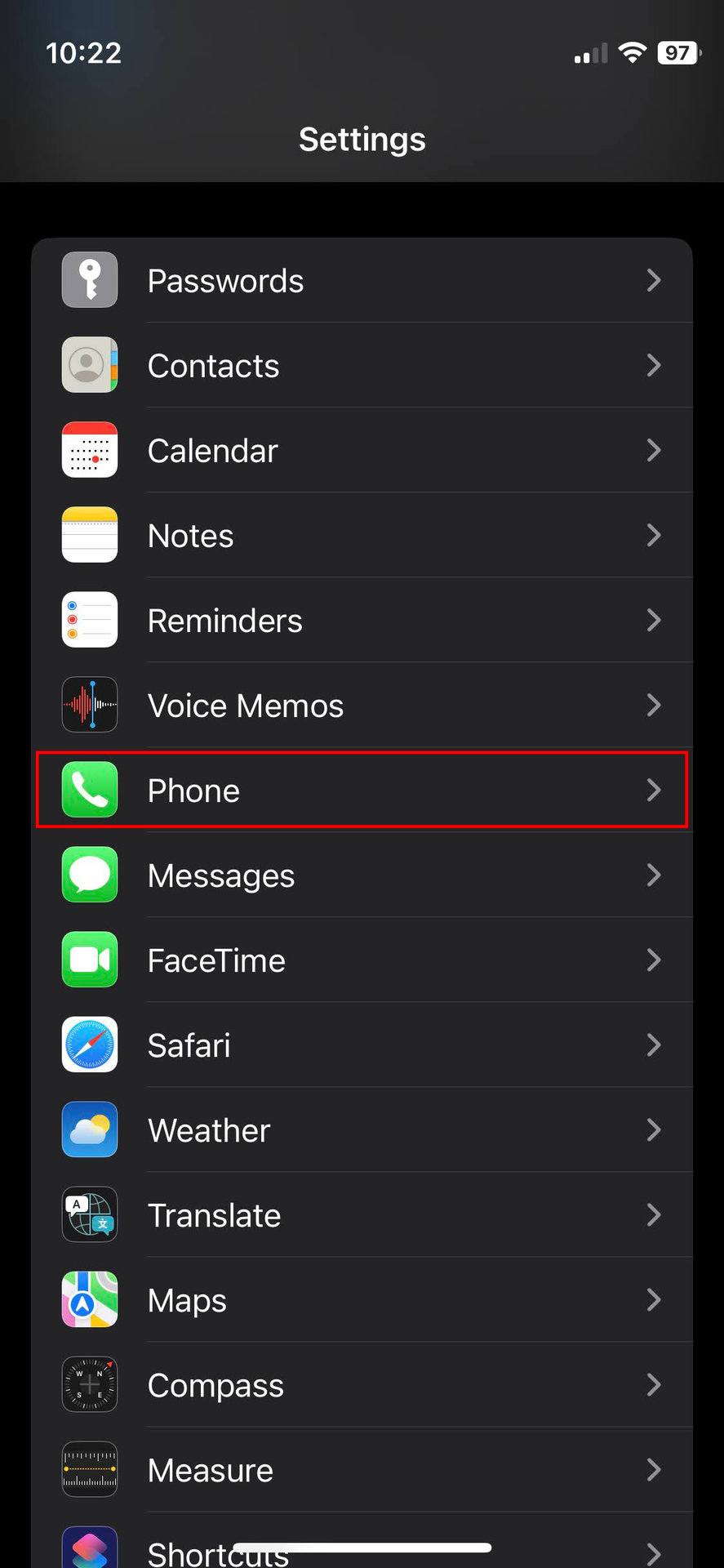 How to block your number from the iOS settings 1