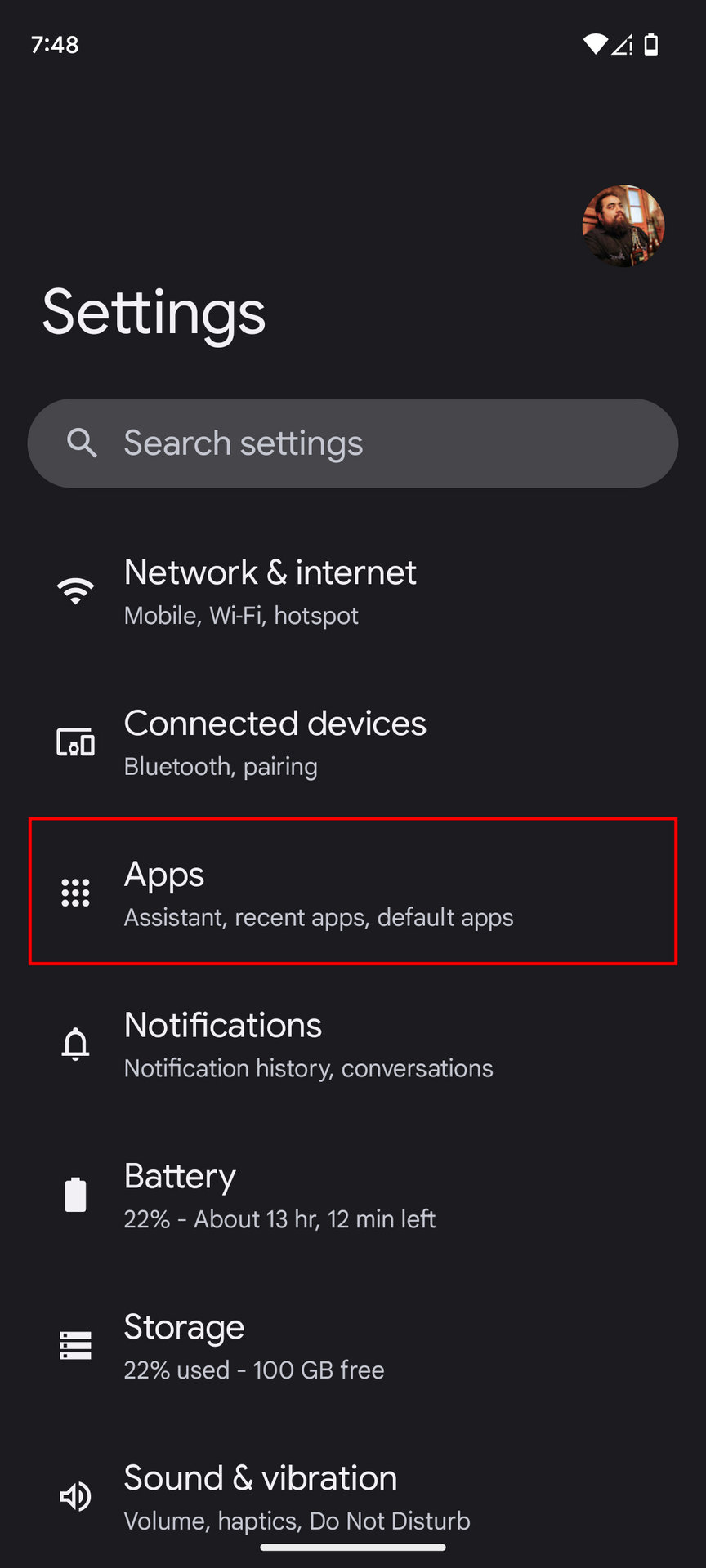 How to manage default apps on Android 13 1
