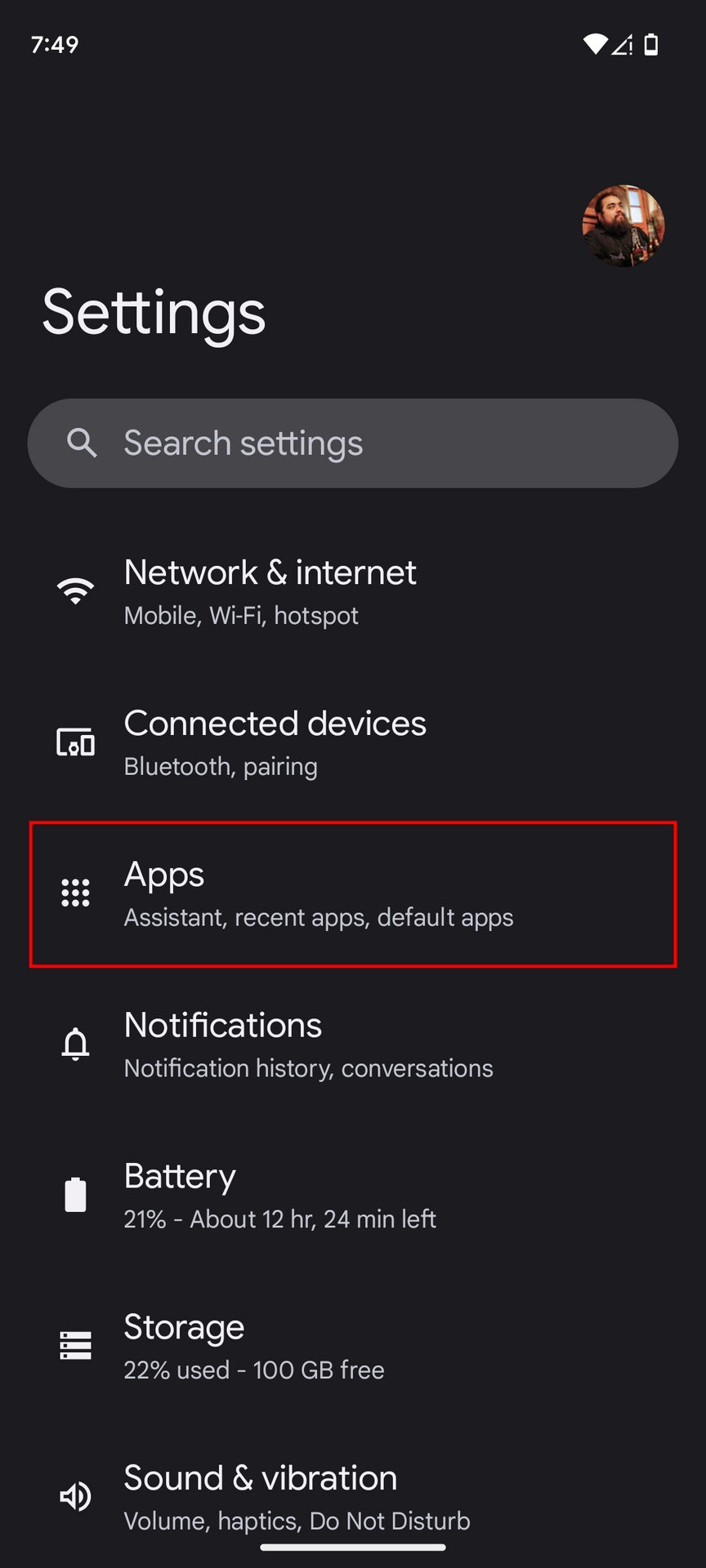 How to reset default apps on Android 1