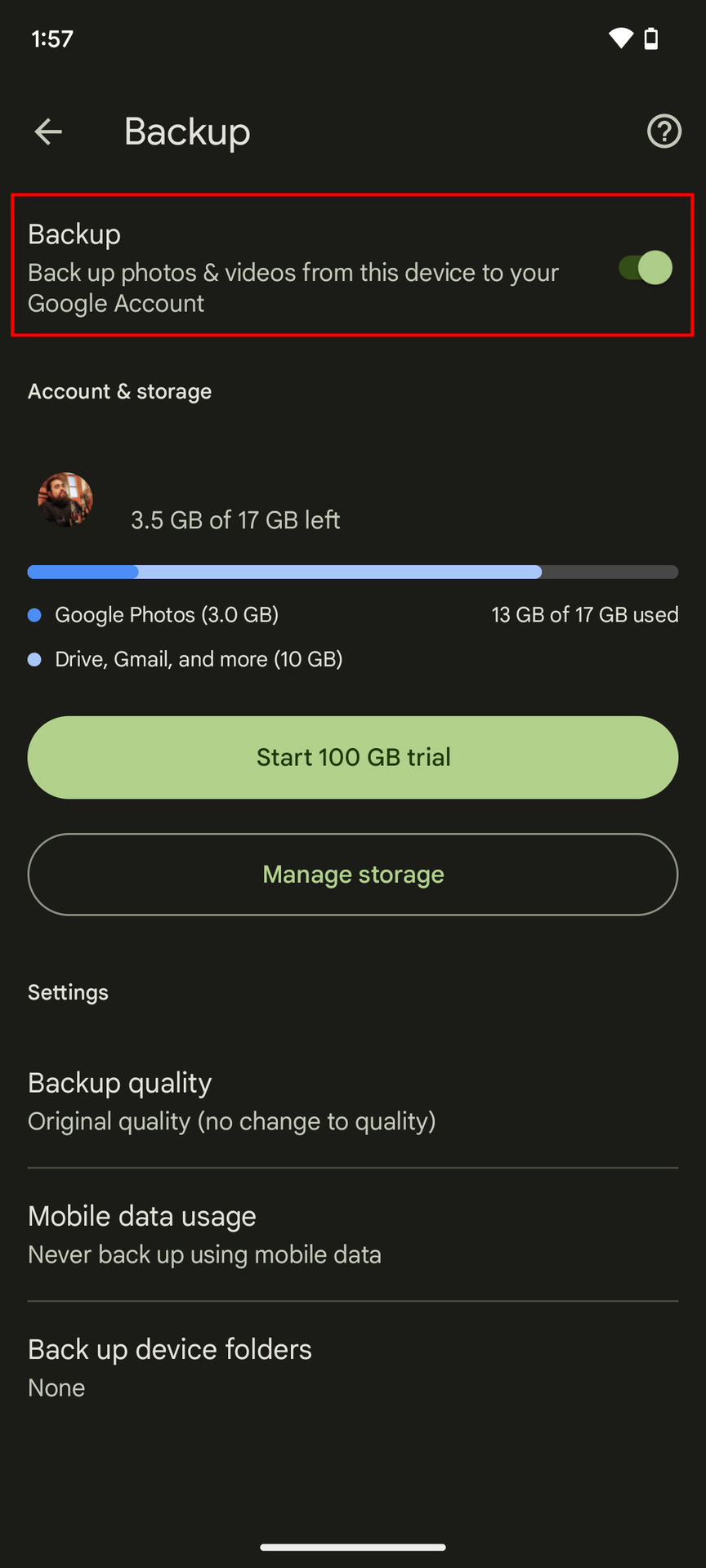 How to sync your images to Google Photos 4