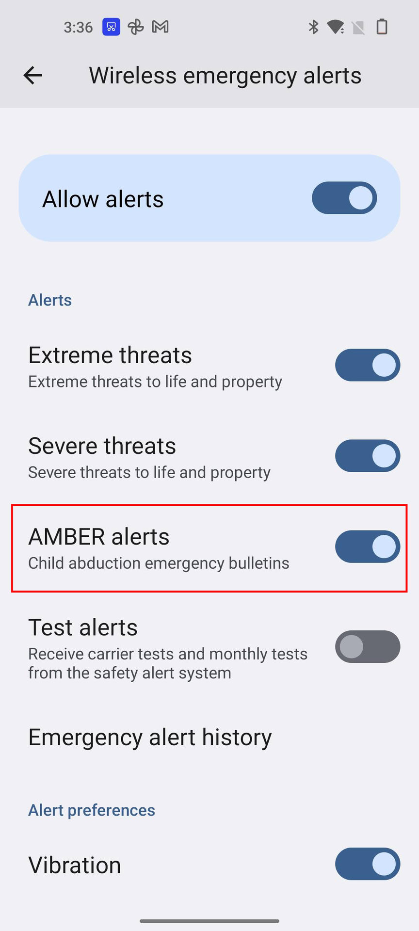 How to turn off Amber alerts on OnePlus phones 3