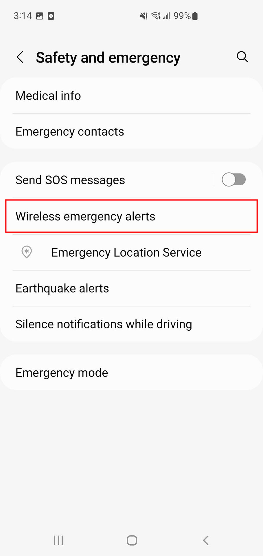 How to turn off Amber alerts on Samsung phones 2