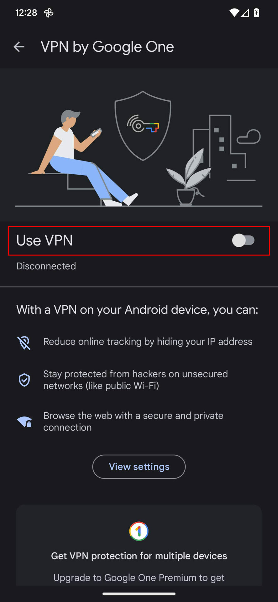 How to turn on Google One VPN on Android 2