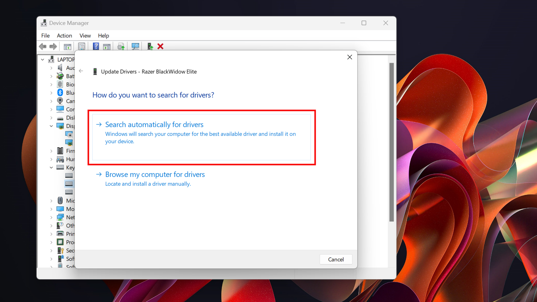How to update keyboard drivers on Windows 5